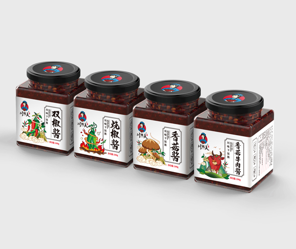川辣美辣椒醬品牌包裝設(shè)計