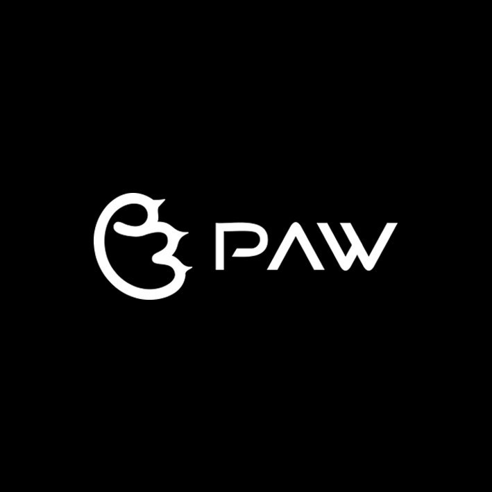 PAW品牌logo設計，超級符號打造設計，耳機品牌VI設計升級，數碼產品品牌Logo設計